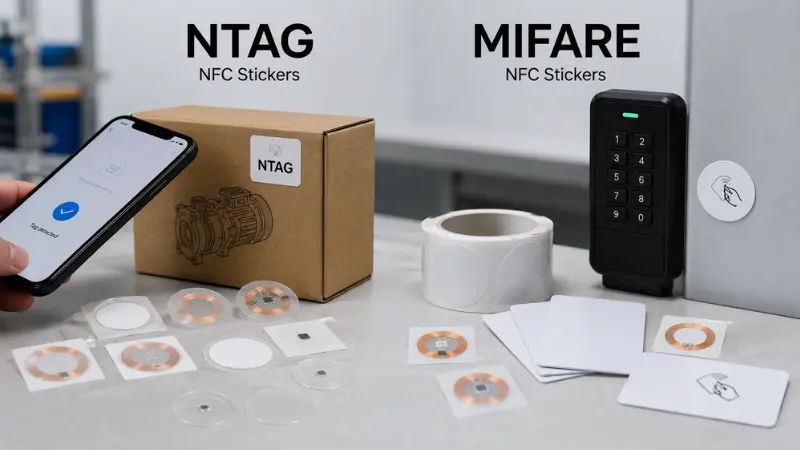 NTAG vs MIFARE NFC ステッカー: どちらのチップが正しいですか?