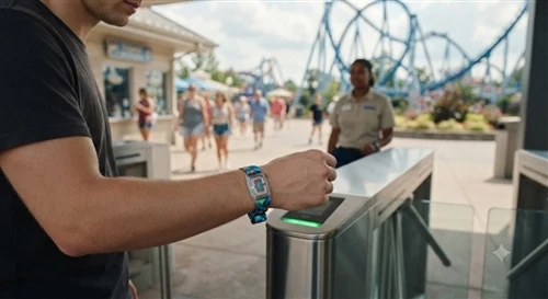 テーマパークのリストバンド ガイド: RFID、NFC、およびアクセス制御システム